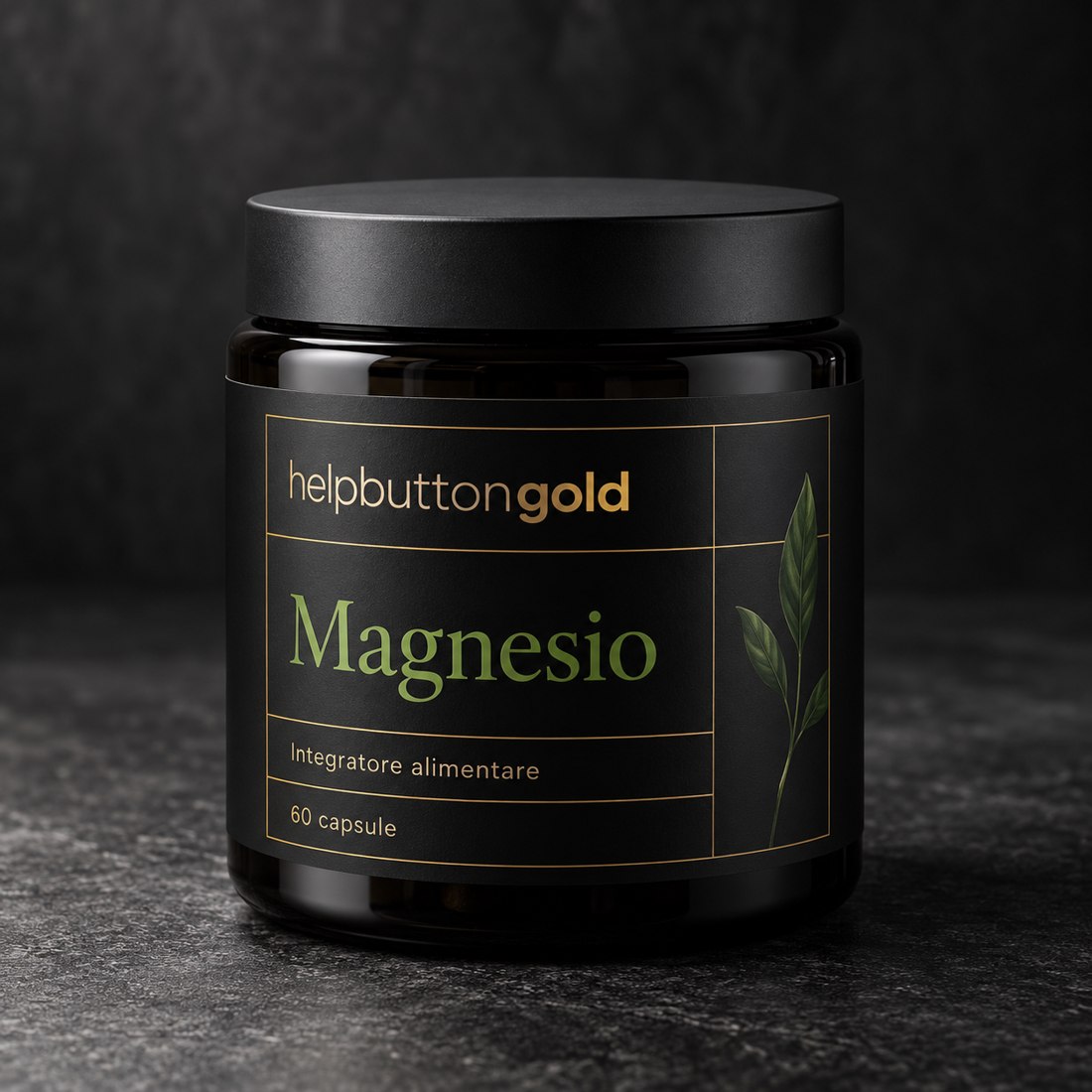 Barattolo di Magnesio, integratore alimentare, 60 capsule
