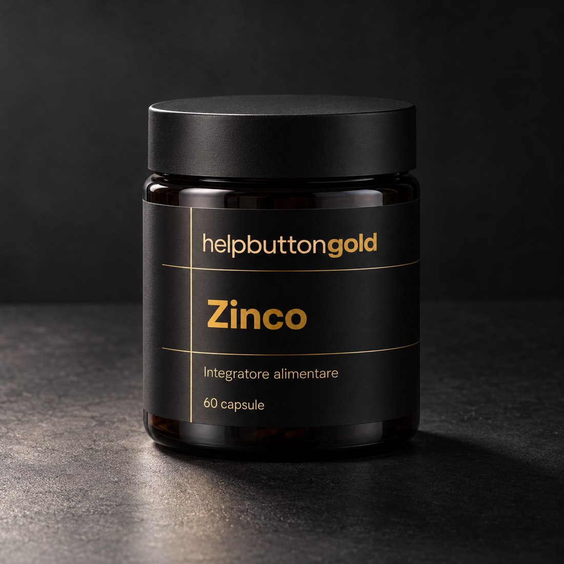 Barattolo di Zinco, integratore alimentare, 60 capsule